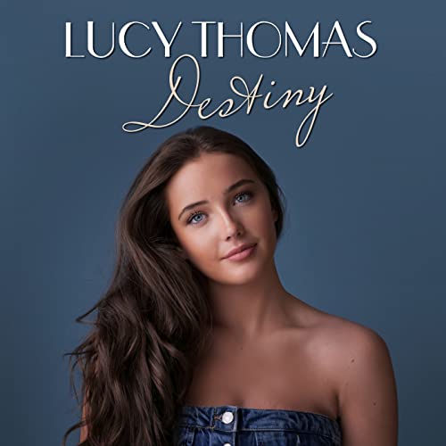 Album cover for Lucy Thomas’ “Destiny” featuring a portrait of the artist.
