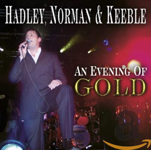 CD cover featuring Norman Hadley performing on stage with gold lettering.