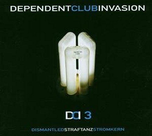 CD cover for "Dependent Club Invasion 3" featuring a glowing lightbulb.