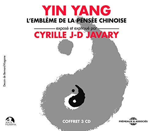 CD cover featuring a yin yang symbol in grayscale with red text.