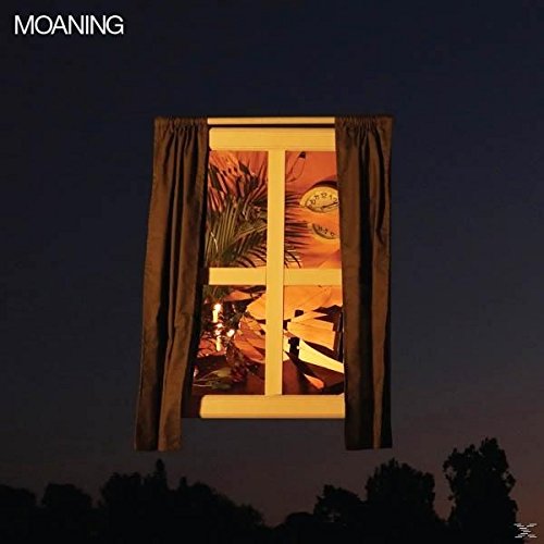 Album cover: window view with curtains, plants, and a clock.