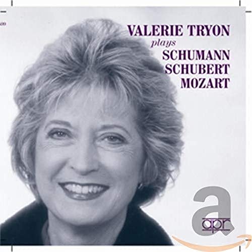 CD cover featuring pianist Valerie Tryon and composers’ names.