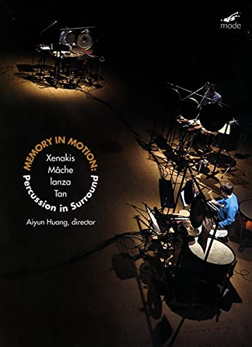 DVD cover featuring percussionists surrounded by complex instrument setups.
