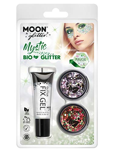 Moon Glitter Mystic Bio Chunky Glitter, Mixed Colo
