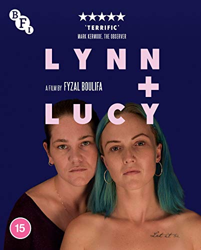 Blu-ray cover for "Lynn + Lucy" featuring two women looking at the viewer.