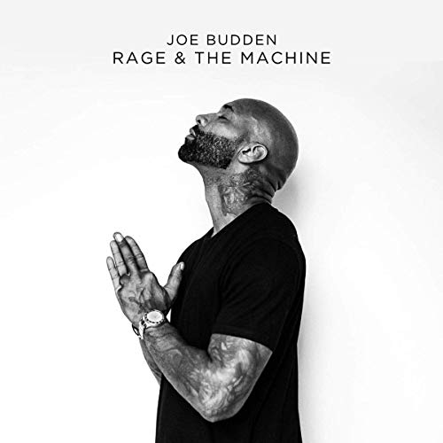 Black and white album cover featuring Joe Budden in profile, eyes closed.