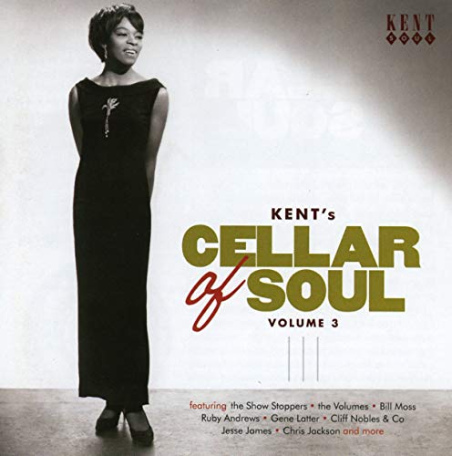 CD cover for "Kent's Cellar Of Soul Volume 3" featuring a woman in a black dress.