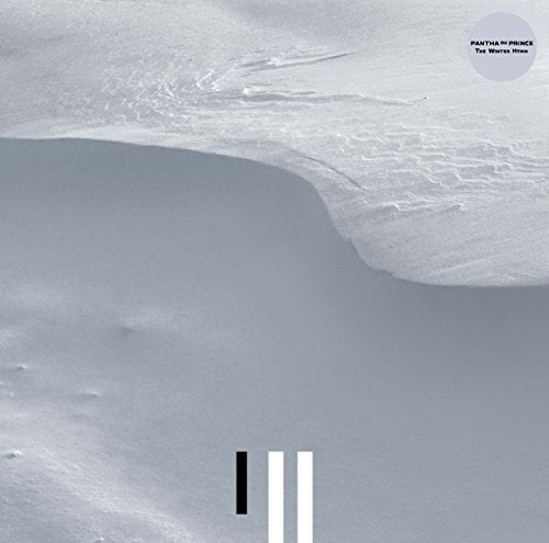Vinyl record cover for Pantha Du Prince’s “The Winterhymn,” abstract gray landscape.