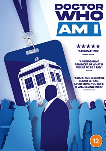 Doctor Who Am I DVD cover featuring a silhouette and TARDIS image.