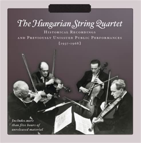 Black and white photo of four musicians with string instruments.