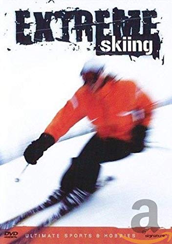 DVD cover for "Extreme Skiing" featuring a skier in motion on snow.