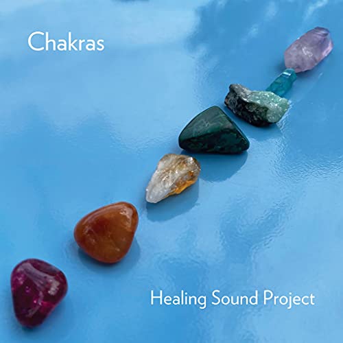 CD cover with colorful gemstones arranged along a blue gradient.
