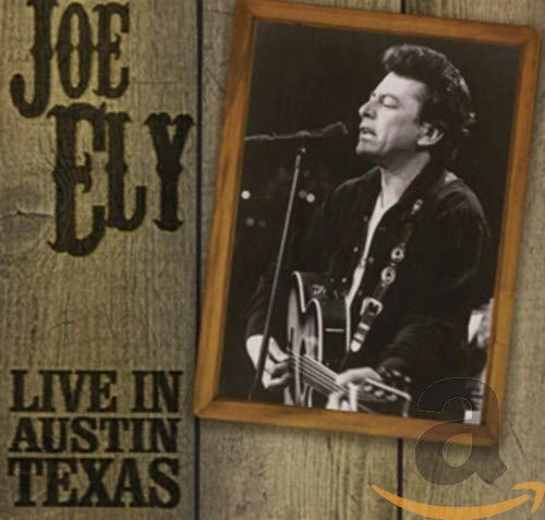 CD cover featuring black and white portrait of Joe Ely with guitar.