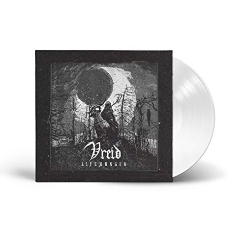 Vreid "Lifehunger" vinyl record with dark forest cover art.