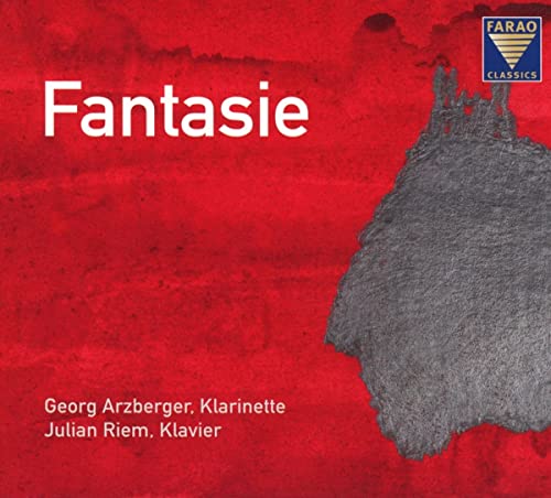 CD cover for “Fantasie” by Arzberger and Riem, featuring abstract art.