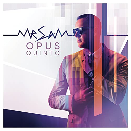 CD cover for “Mr Sam - Opus Quinto” featuring a man in a suit.