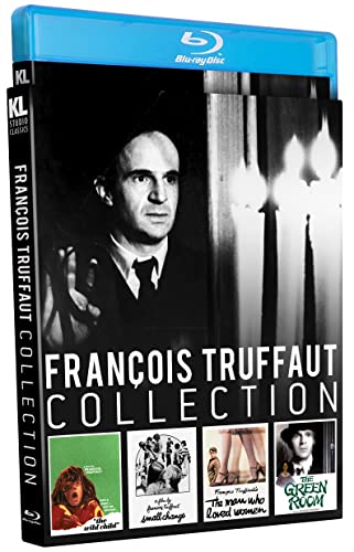 Blu-ray case for Francois Truffaut Collection featuring director’s portrait and film stills.
