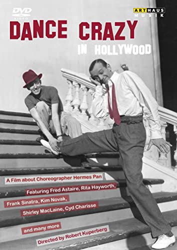DVD cover for "Dance Crazy In Hollywood" featuring Fred Astaire and Rita Hayworth.
