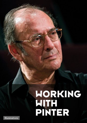 Harold Pinter portrait on DVD cover, with title "Working With Pinter".