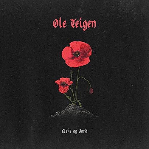 Album cover: red poppy on dark background with artist name and title.