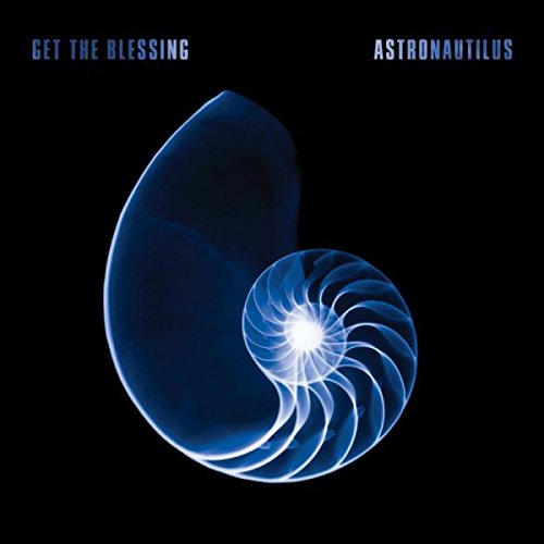 A CD titled "Astronautilus" by "Get The Blessing" in a compact disc case.
