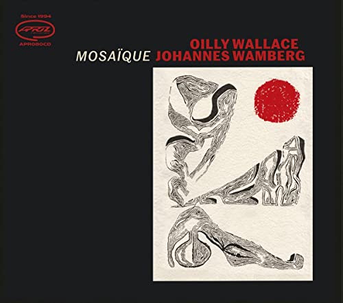 CD cover for "Mosaïque" by Wallace & Wamb, with abstract line art.