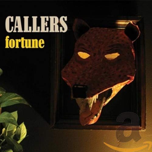 CD cover: "Callers - Fortune" featuring a red fox mask in a frame.