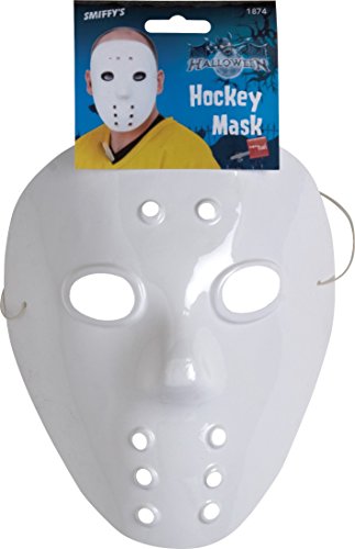 Smiffys Hockey Mask - White