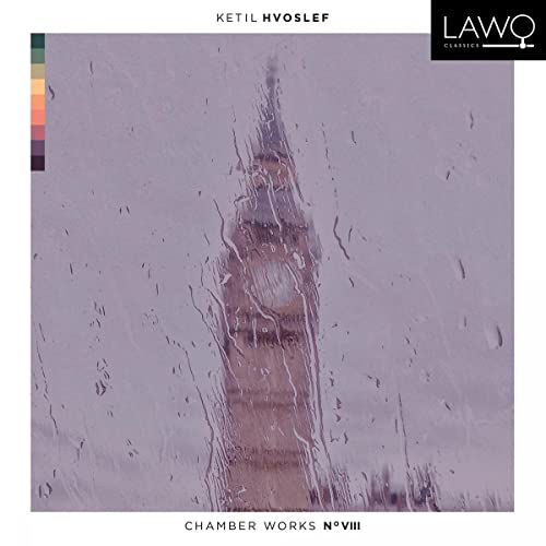 CD cover: blurry image of a tower seen through rain-streaked glass.