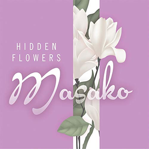 CD cover for Masako’s “Hidden Flowers” featuring white magnolia blossoms.