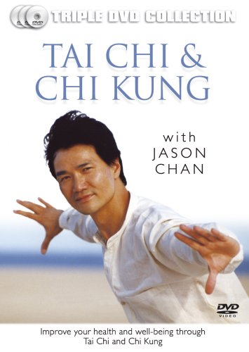 DVD cover featuring Jason Chan demonstrating Tai Chi & Chi Kung poses.