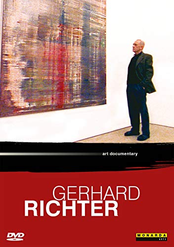 DVD cover for “Gerhard Richter” art documentary featuring abstract painting.
