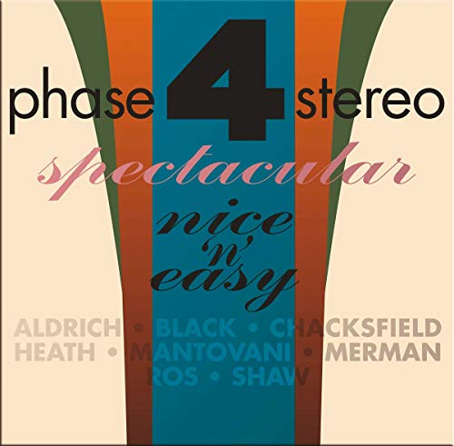 CD cover for “Phase Four Stereo Crossover Collection” with bold text and stripes.