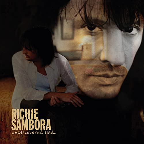 Richie Sambora album cover featuring a portrait and shadowed figure.