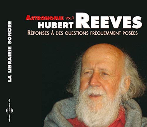 CD cover featuring Hubert Reeves’ portrait and astronomy title in French.