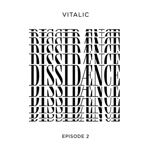 Album cover for "DISSIDAENCE (EPISODE 2)" with repeated text and bold title.