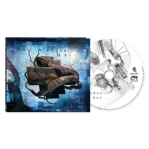 CD cover and disc for "Under The Sun" with abstract, mechanical imagery.