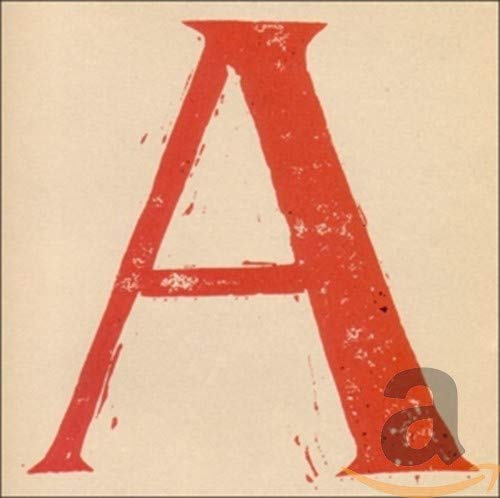 Cass McCombs album "A" CD cover, featuring a large red letter A.