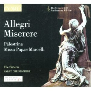 The image shows a CD cover featuring a statue of a man.
