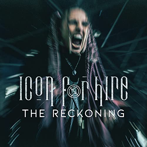 CD cover for Icon For Hire’s “The Reckoning” featuring a screaming woman.