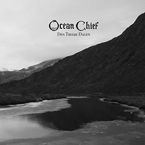 CD cover: black and white landscape with river and mountains.