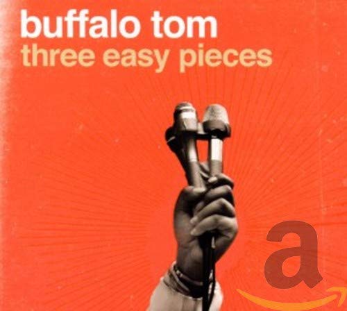 CD cover for Buffalo Tom’s “Three Easy Pieces” with microphones.