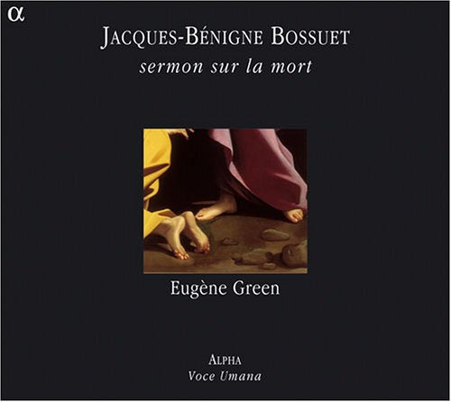 "CD cover with black background, painting of feet, and white text."