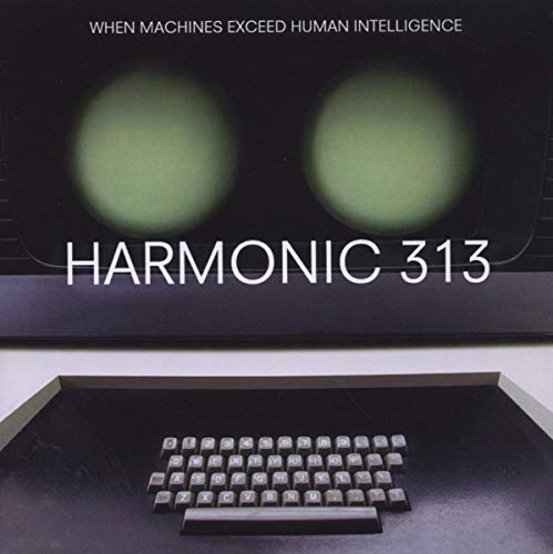 CD cover: dark computer with glowing green eyes and keyboard.