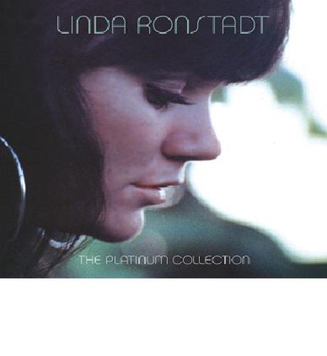 Linda Ronstadt album cover featuring a close-up of her profile with downcast eyes.