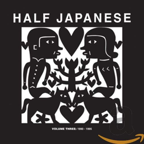CD cover for Half Japanese, Volume 3: 1990-1995, with abstract figures.