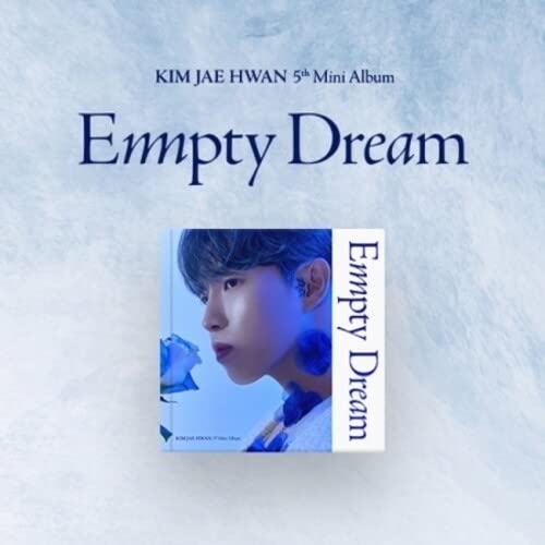 Kim Jae Hwan’s “Empty Dream” CD cover featuring a portrait of the artist.