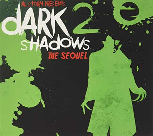CD cover for “Dark Shadows 2 - The Sequel” with green and black imagery.