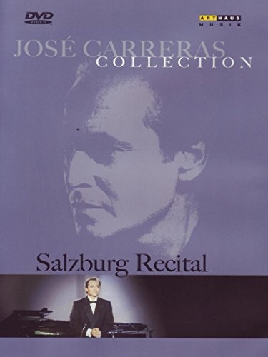 DVD cover featuring José Carreras with a faded portrait and a man at a piano.