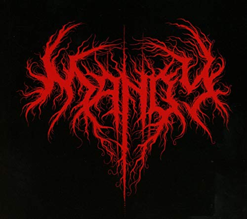 The image is a black square with red stylized text "Mandy" on it.
